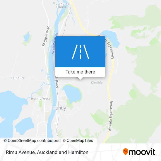 Rimu Avenue map