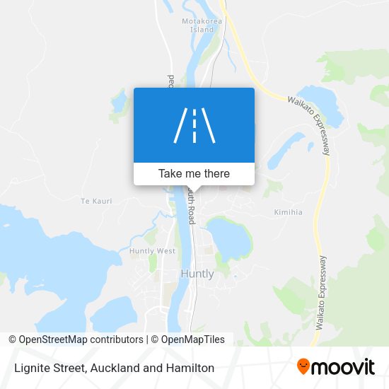 Lignite Street map