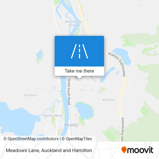 Meadows Lane map
