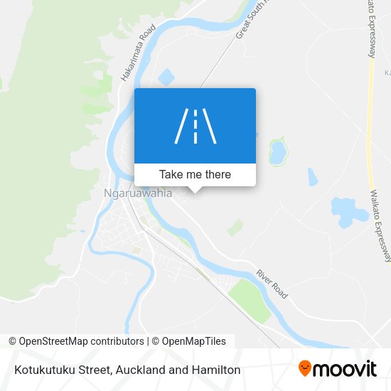 Kotukutuku Street map