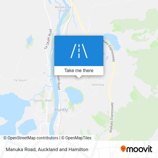 Manuka Road map