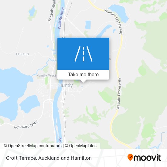Croft Terrace map