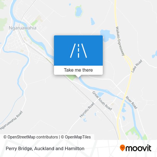 Perry Bridge map