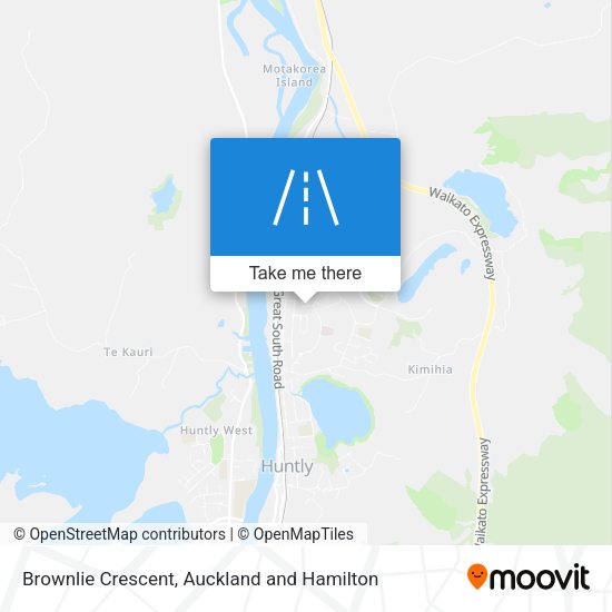 Brownlie Crescent map