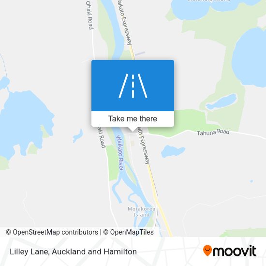 Lilley Lane map