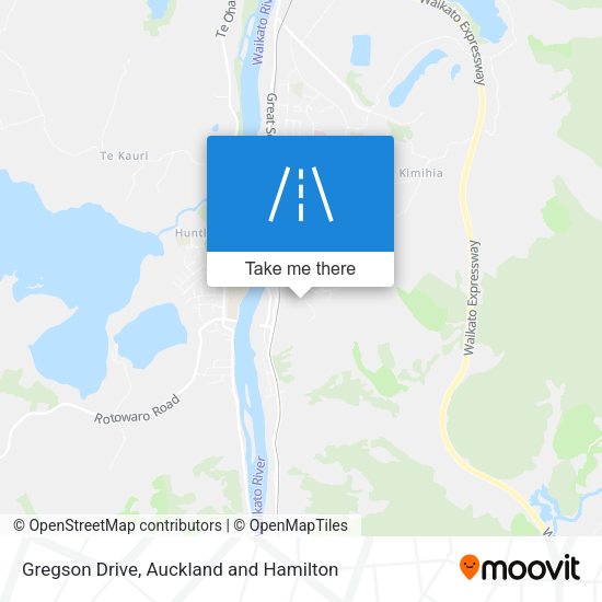 Gregson Drive map