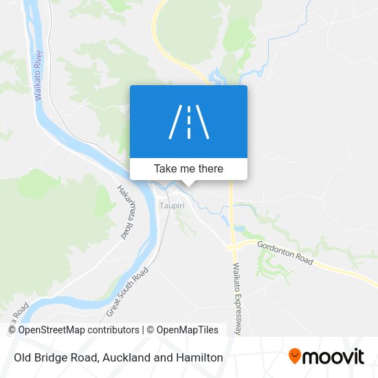 Old Bridge Road map