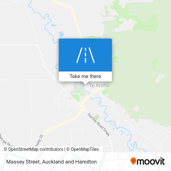 Massey Street map