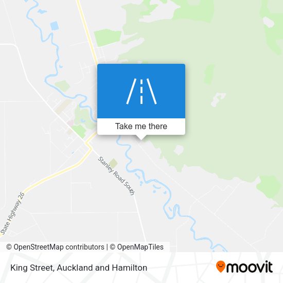 King Street map