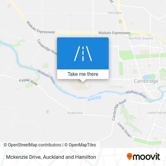 Mckenzie Drive map