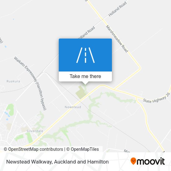 Newstead Walkway map