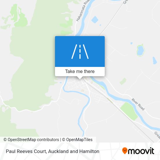 Paul Reeves Court map