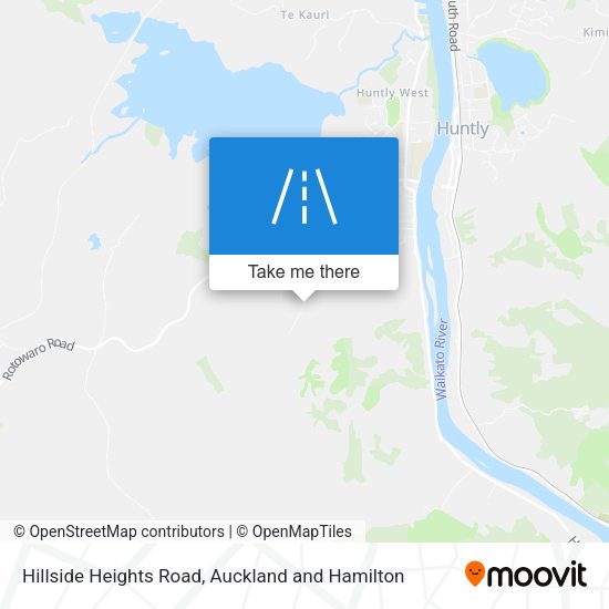 Hillside Heights Road map