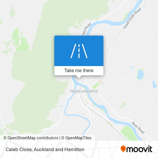 Caleb Close map