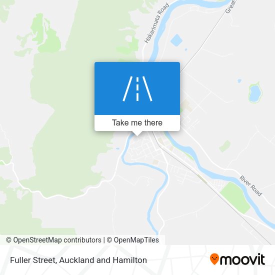 Fuller Street map