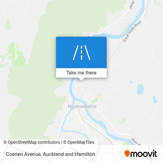 Coenen Avenue map