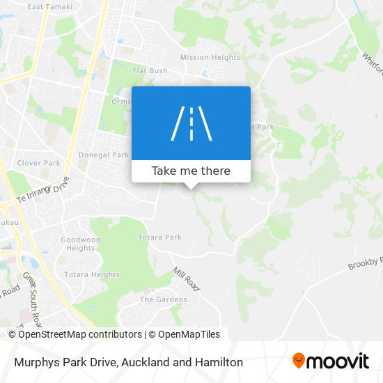 Murphys Park Drive map