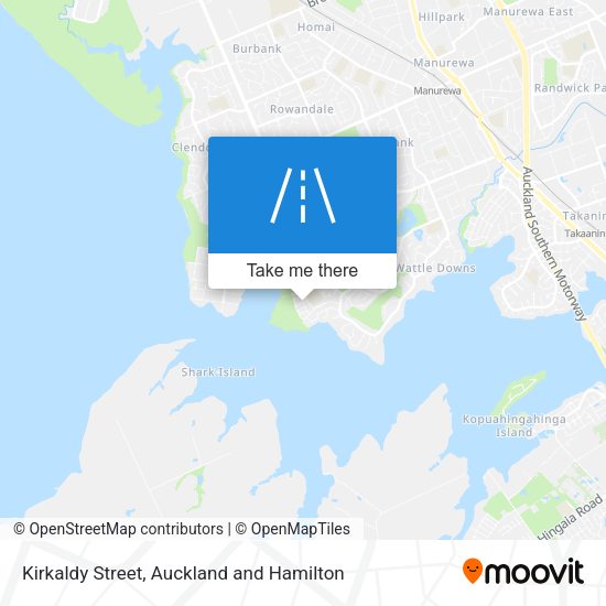 Kirkaldy Street map