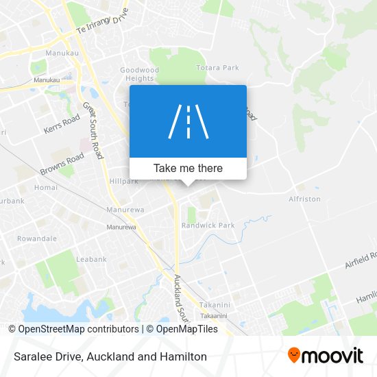 Saralee Drive map