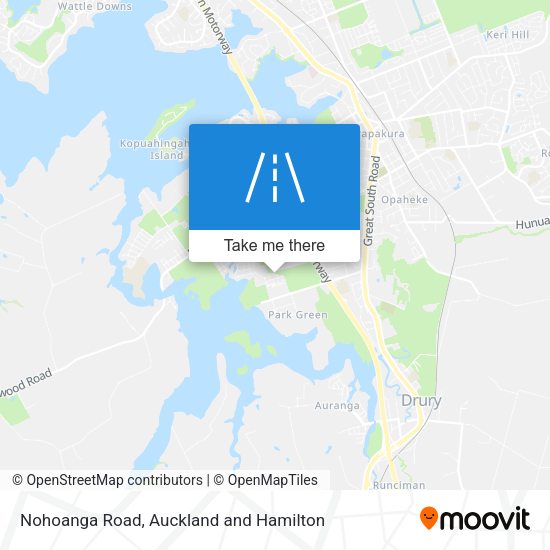 Nohoanga Road map
