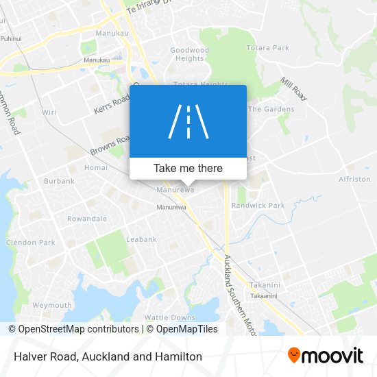 Halver Road map