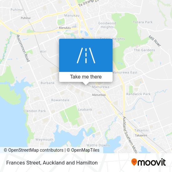 Frances Street map