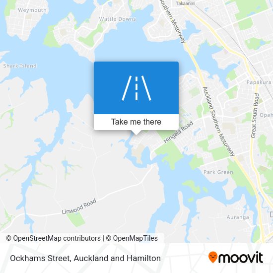 Ockhams Street map