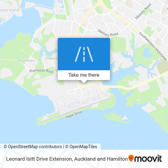 Leonard Isitt Drive Extension map