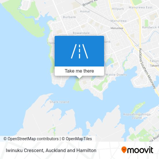 Iwinuku Crescent map