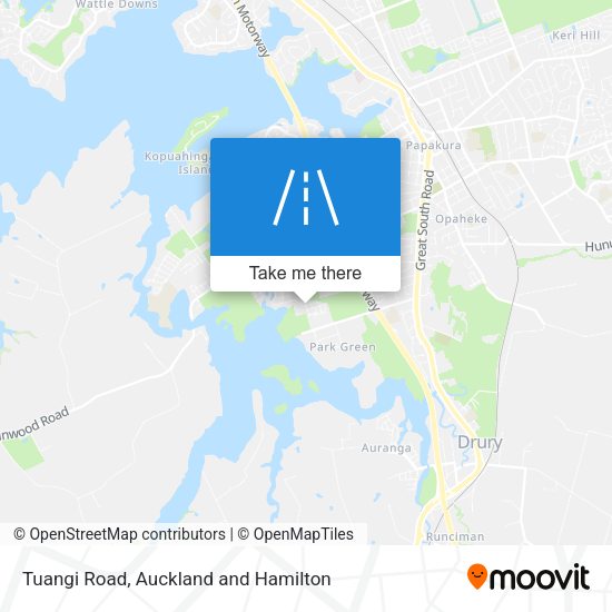 Tuangi Road map