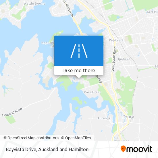 Bayvista Drive map