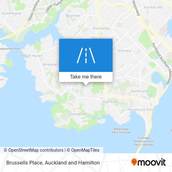 Brussells Place map