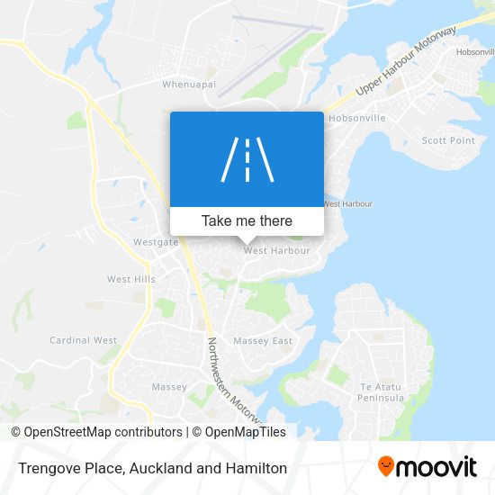 Trengove Place map