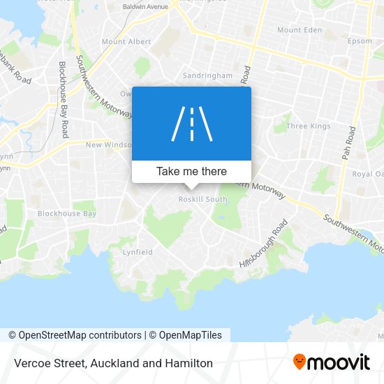Vercoe Street map