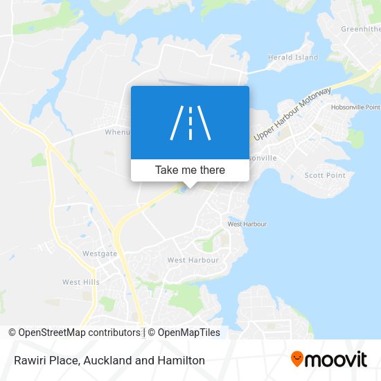 Rawiri Place map