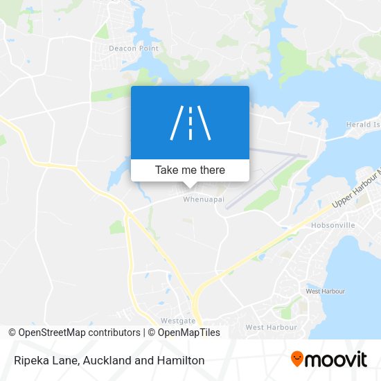 Ripeka Lane map