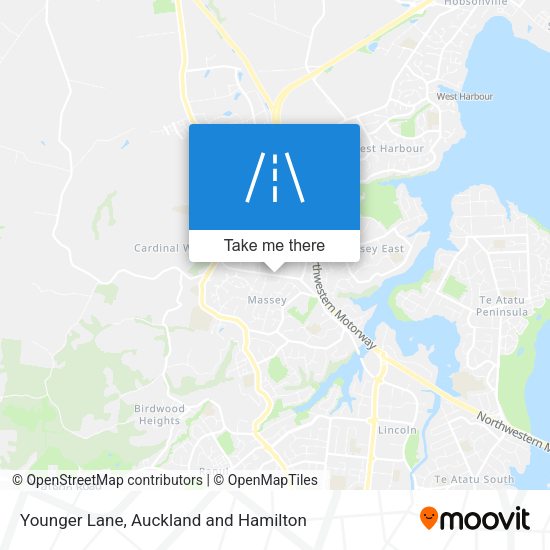 Younger Lane map