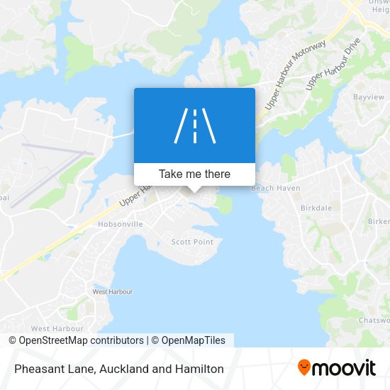 Pheasant Lane map