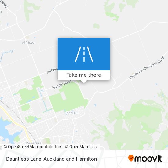 Dauntless Lane map