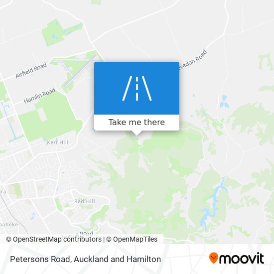 Petersons Road map