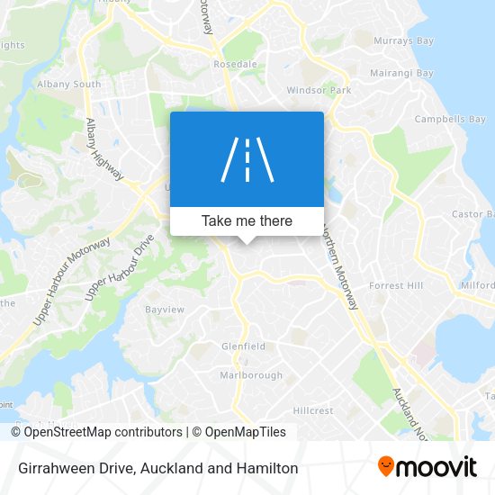 Girrahween Drive map