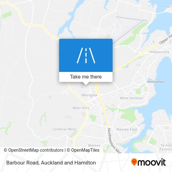Barbour Road map