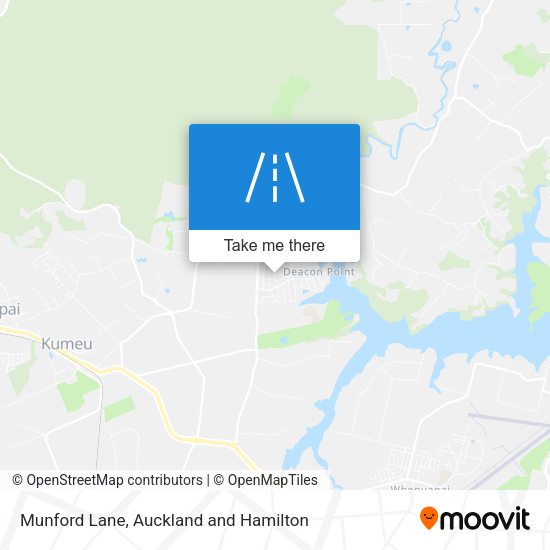 Munford Lane map