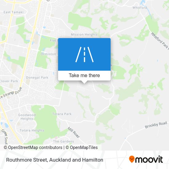 Routhmore Street map