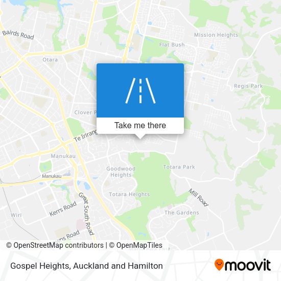 Gospel Heights map