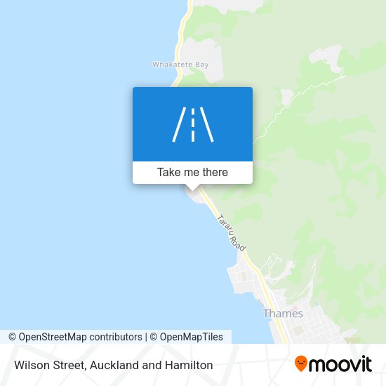 Wilson Street map