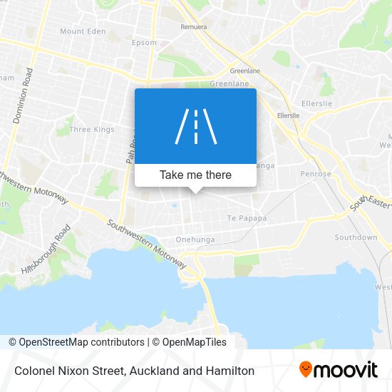 Colonel Nixon Street map