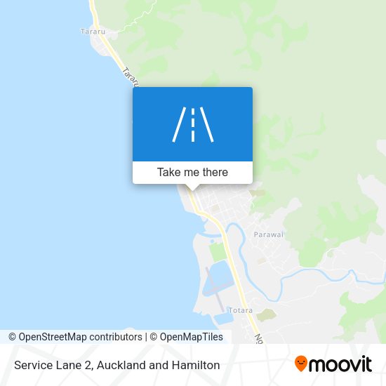 Service Lane 2 map