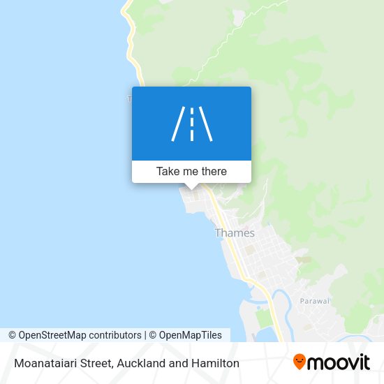 Moanataiari Street map