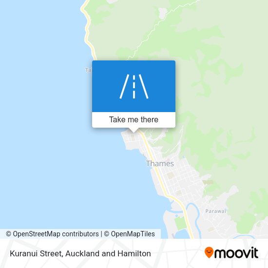 Kuranui Street map